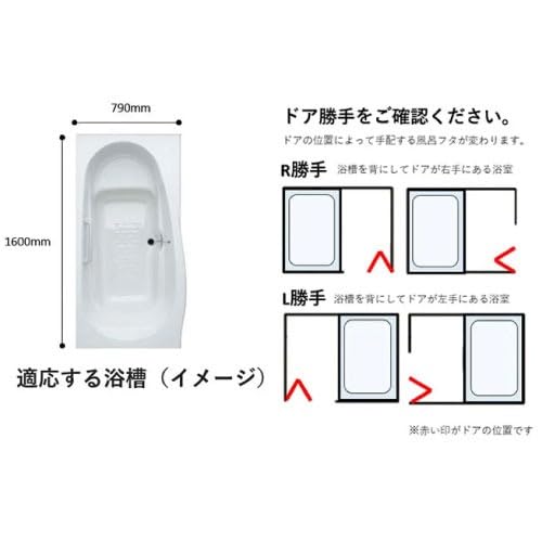 LIXIL INAX 風呂フタ 薄型保温組フタ 2枚組 大きめ 風呂フタ 薄型保温組フタ INAX(LIXIL) 風呂ふた 【通販モノタロウ】