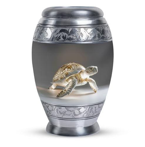 Image of Fantasy Turtle Urn for Ashes Adult Male - Urn for Ashes for Women - Urns for Human Adult Man 3 Inch,1pc - Urns for Female - Small Keepsake