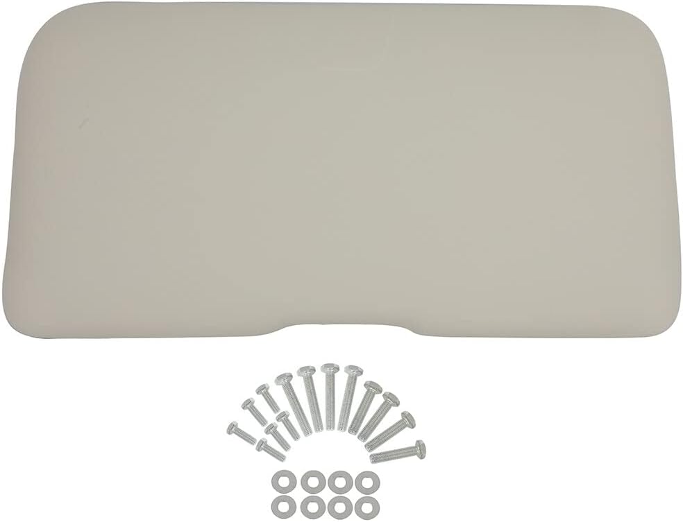 SCITOO Front Seat Bottomt Assembly for EZGO RXV 2008-up Golf Cart, Factory Style Replacement Cushions, White
