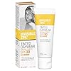 Invisible-Zinc-Light-Tinted-Daywear-SPF-50-Daily-Moisturizer-With-Sun-Protection-Sheer-Foundation-To-Nourish-Prevent-Appearance-Of-Premature-Aging-Caused-By-Harmful-UV-Rays-50g Invisible Zinc Light Tinted Daywear SPF 30+ - Daily Moisturizer with Sun Protection & Sheer Foundation to prevent appearance of Premature aging caused by Harmful UV Rays - 50g