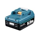 1X 18V 5.0Ah/5000mAh Ersatzakku für makita akku Kompatibilität mit Makita Li-on BL1860B BL1850B BL1860 BL1840 BL1830 BL1815 BL1835 BL1860B