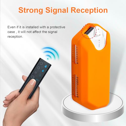 Cleminsta Schutzhülle für Flipper Zero, Case für Flipper Zero Silikon, Flipper Zero Hülle, Weiche Schutzhülle Kompatibel mit Flipper Zero Orange