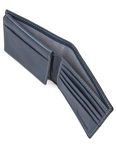 Carteira Masculina Timberland – Navy (Fine Break), Tamanho Único