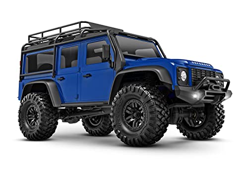 Traxxas TRX-4M 1/18 LD Land Rover Defender Blue Scale-Crawler incluye batería/cargador 4WD RTR