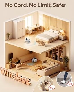 Fontanella per Gatti senza Fili: Fontana per Gatti Acciaio - 2.6L Dispenser Acqua Gatto con Sensore di Movimento - Distributore Automatico Acqua Silenziosa - Abbeveratoio per Cani Piccoli a Batteria