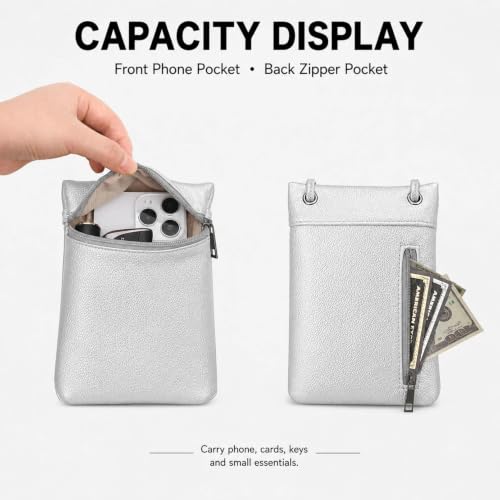 Image of Small Crossbody Women Cell Phone Purse Wallet Bag With Shoulder Strap