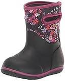 Bogs Little Kid Burnside Waterproof Fashion Sneaker, All Black, 10 M US Little Kid