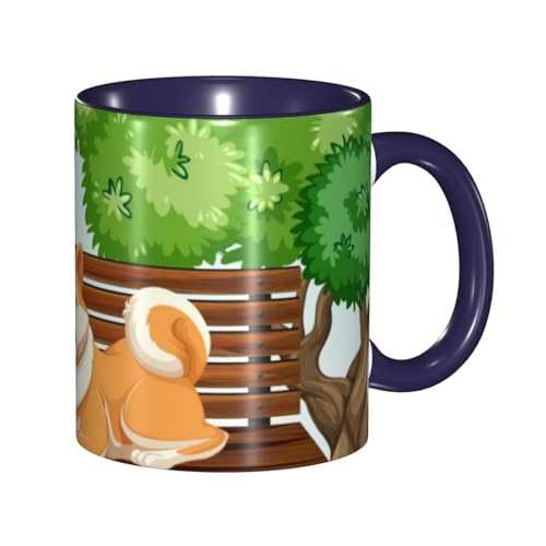 ֎qɍĂ錢 }OJbv }O R[q[Jbv Navy Blue Z~bN 330ml  H ϔM  v[g