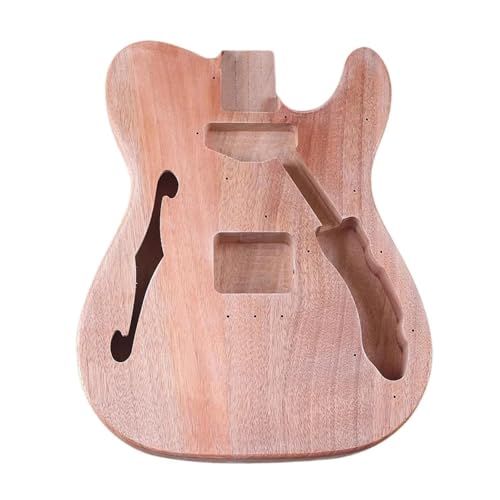 Unfinished Guitar Body Electric Guitar Body DIY Parts For Luthiers Craft Lovers