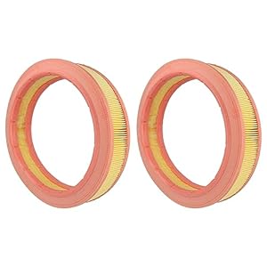 vhbw 2x filterelement compatibel met Kränzle Ventos 20 E/L, 30 E/L Batterij-aangedreven stofzuiger