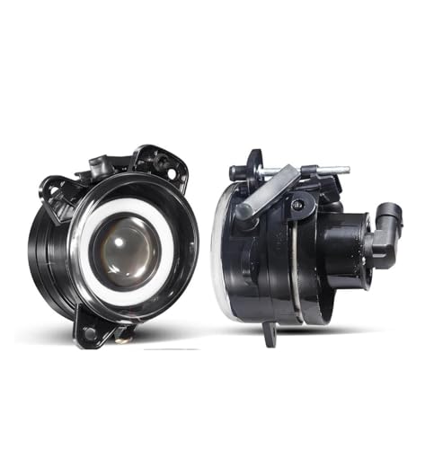 Antibrouillard feux de jour DRL LED COB 30W Angel Eye pour Skoda Fabia 2005 2006 2007 2008