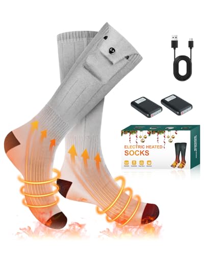 Zoomsnail Heated Socks 3 Settings