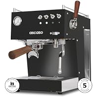 Ascaso Steel DUO Plus Siebträgermaschine schwarz – Ansicht 1