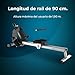 Imagen de Cecotec Máquina de Remo Plegable DrumFit Rower 5500 Regatta