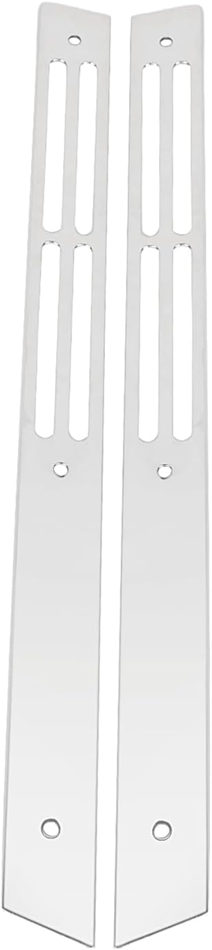 Metal Chrome Motorcycle Fairing Reflector Trim Compatible with 1988-2000 Honda GL1500 Goldwing (1 Pair, Left+Right)