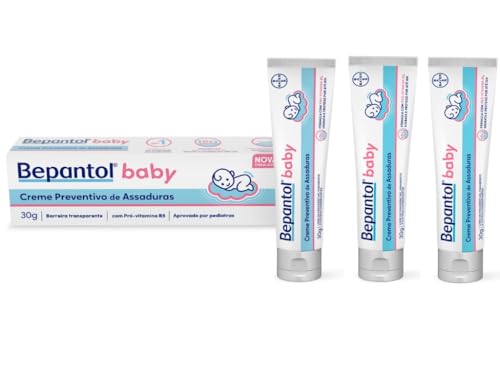 Bepantol Baby Kit Pomada Assadura Bebe, 3 Unidades de 30g, Prevenção de Assaduras e Hidrat... Bepantol Baby Kit Pomada Assadura Bebe, 3 Unidades de 30g, Prevenção de Assaduras e Hidrat...