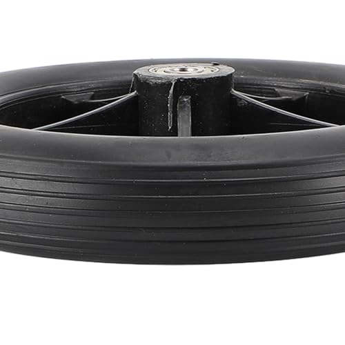 Roues de fauteuil roulant robustes PU et roulement métal durable 8"