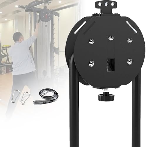 Endless Rope Trainer, Pulley Cable Machine System, Adjustable Resistance, Full Body Workout Tool, Pull Rope Fitness Training for Grip, Arms, Back, Body Coordination Exercises