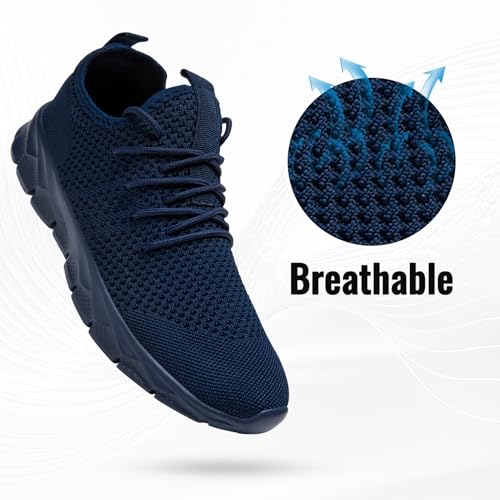 Image of Men Running Shoes Tennis Walking Gym Slip On Athletic Fashion Sneakers