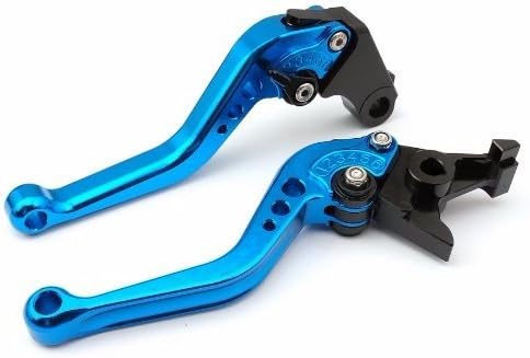 Niree Short Brake Clutch Levers for Honda GROM 2015-2016 CBR250R 2011-2013 CBR300R/CB300F/FA 2014-2016 CBR500R/CB500F/X 2013-2015 Blue