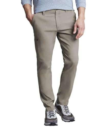 Copper & Oak Supply Co. Men's Straight Fit Stretch Tech Pant (US, Waist Inseam, 38, 30, Regular, Regular, Tan)