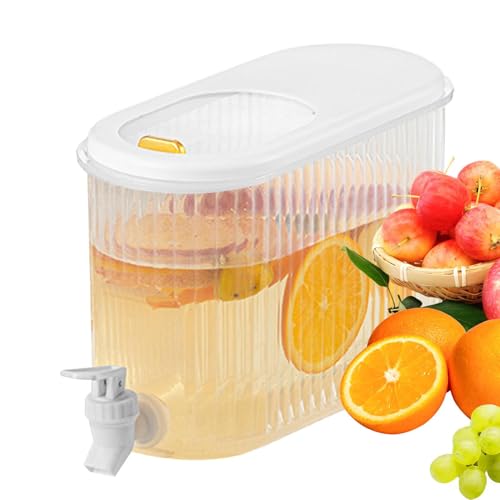 Dispensador de bebidas para - Dispensador de envases de bebidas de 4 l con grifo - Contenedor de, dispensador de de hervidor frío para de fiesta, té helado