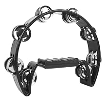 STRONG - Constructed with lightweight super strength moulded plastic to create a durable frame ideal for the rigours of music making. SOUND - The plastic frame cases a double row of polished jingles. These create a clear percussive sound, perfect for...