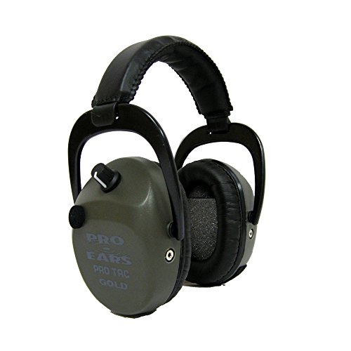 Pro Ears Pro Tac Sc ​Gold Ear Muffs, Military Grade Electronic Hearing Protection & Amplification, Dlsc Tech, Made In Usa #TOP29