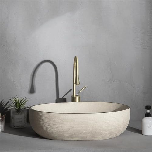 Lavabo ovale de salle de bains compact pour optimiser les petits espaces - 6