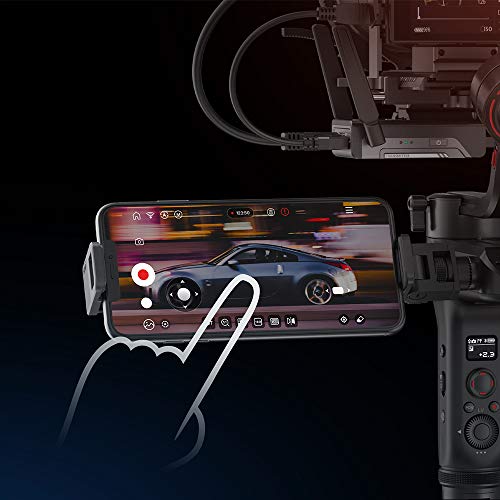 Gimbal Zhiyun Weebill S de 3 eixos para câmeras sem espelho e DSLR como Sony A7M3, Motor 300% melhor