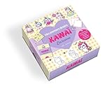  Coffret - Mes premiers dessins kawaï - Les licornes: Avec 1 livre avec des modèles, 2 planches de stickers, 5 feuilles et 1 crayon-gomme