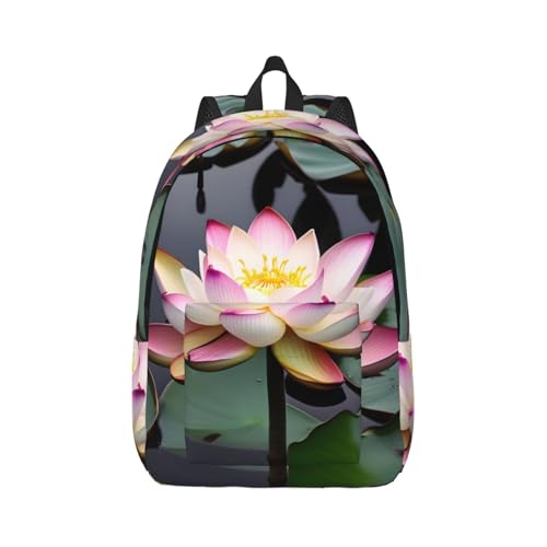 Sac à dos de voyage décontracté lotus pour éviter le mal de dos