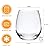 Ufrount Stemless Wine Glasses Set of 12,16 OZ Stemless Wine Glass Cups,Clear Christmas Red Wine Glassware White Wine Glass Tumblers,Elegant Crystal Bourbon Glasses Water Cups for Wine,Whiskey