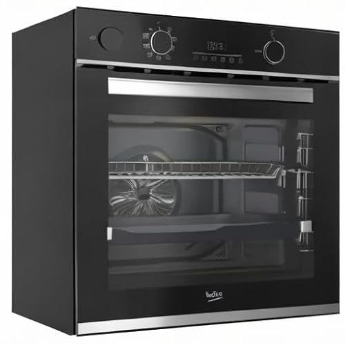 BEKO four encastrable multifonction pyrolyse inox BBIS13300XPE - vue 4