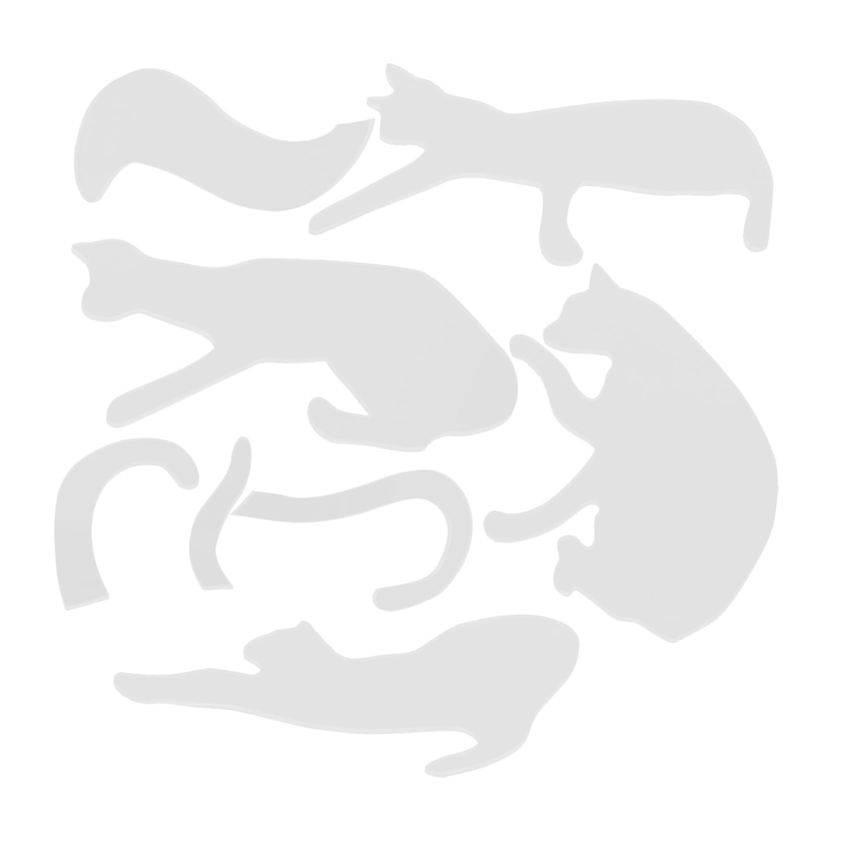 Operitacx 5juegos Plantillas Acrílicas Para Acolchar Plantillas Transparentes y Reglas De Patchwork Para Manualidades Para Costura y Diseño