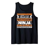Geigenbauerin lustiger Spruch Ninja Beruf Geigenbauerin Gesc Tank Top