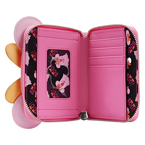 Loungefly Disney Pastel Ghost Minnie Glow in the Dark Women's Zip-Around Wallet4