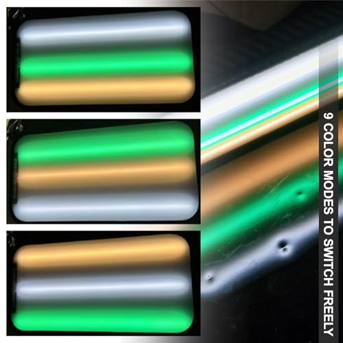 Strumento di riparazione ammaccature per auto, piastra metallica a strisce LED per riparazione ammaccature, piastra riflettente, con staffa a doppio scopo