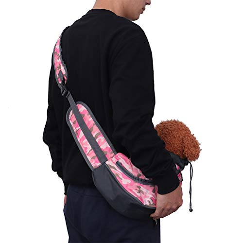 Popetpop Bolsa para transporte de animais de estimação, bolsa de ombro para cães e gatos, bolsa de t