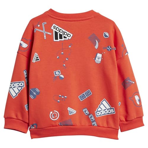 Ensemble molleton Adidas Brand Love Jogger bébé mixte douillet