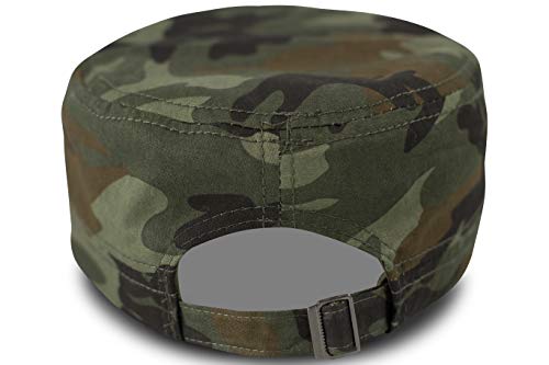 Fashionchimp Military-Cap con Ricamo in Look Fidel...