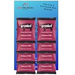 Gruntled Flavoured Pork Crackling | Habanero Chilli Flavour | Pub Card 8x35g