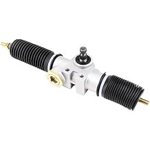 Power Steering Gear Shaft Rack Pinion Assembly 30T 360mm Compatible With DIY China Go Kart Buggy Karting ATV UTV Bike Quad