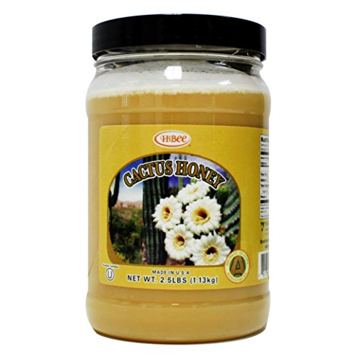 HIBEE Miel de Cactus Certificada Kosher 2.5 lb