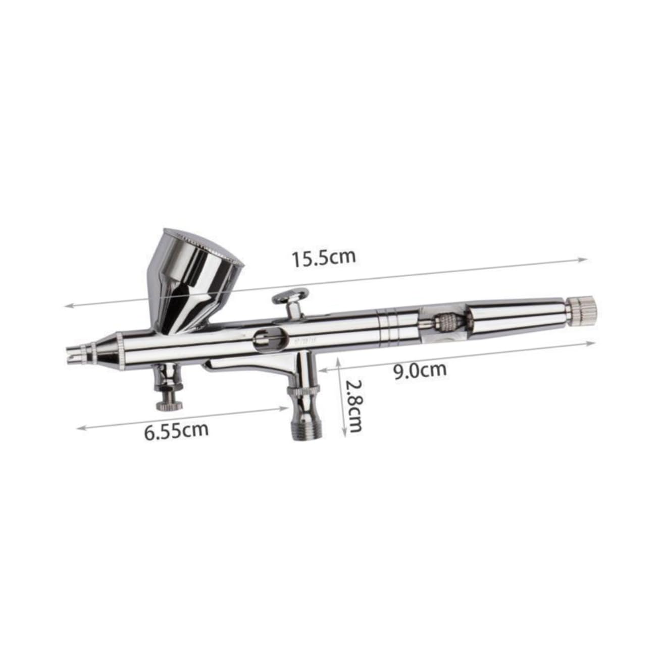 NUOBESTY Set Aerografo 180k Compressore Portatile per Pittura