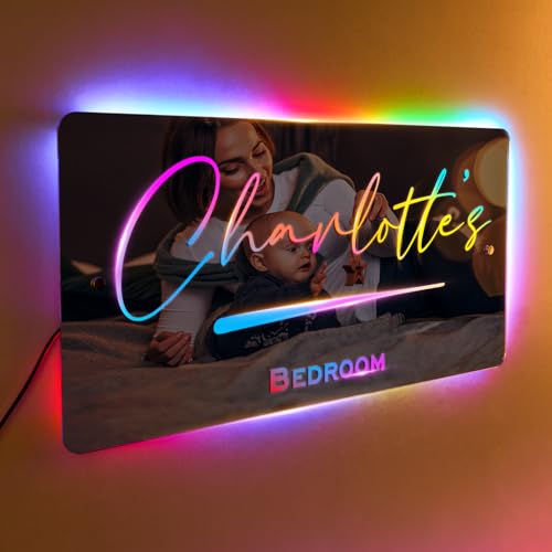 Personalized Name Mirror Led Light