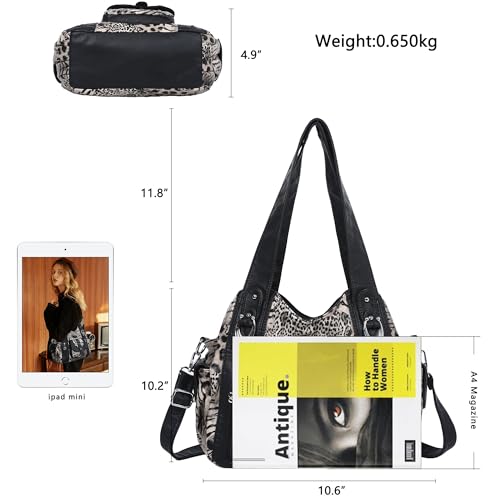 Image of Angel Barcelo Hobo Bag for Women Crossbody Purse and Handbags Shoulder Bags