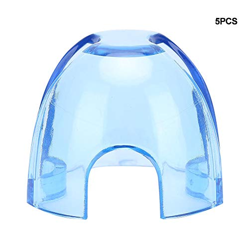 dgtrhted 5pcs Boca Abridor Dental Ortodoncia Labio Retractor Mejilla Expansor Dental Boca Accesorio(Azul Transparente)