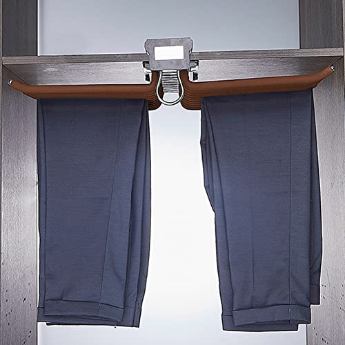 Placard impeccable chaque matin grâce au valet de pantalon tracteur LWX