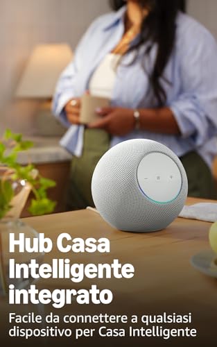 Amazon Echo Studio (Ultimo Modello), Design Compatto, Audio Spaziale Avvolgente E Dolby Atmos, Bianco Ghiaccio - 4